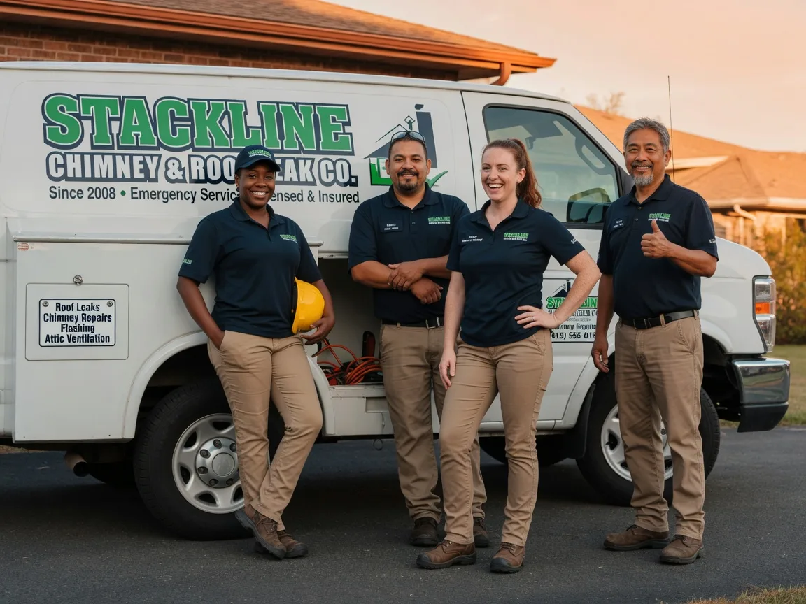 Chimney flashing repair company in Starrucca, PA